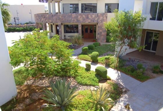 Caracoles resort landscaped gardens