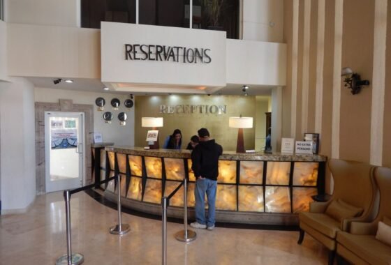 Las Palmas resort reception