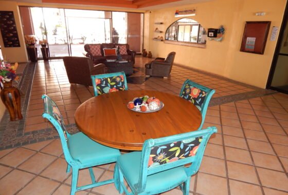 Pinacate resort reception